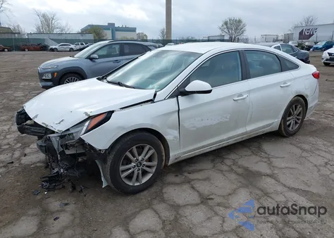 2017 Hyundai Sonata из США, поврежденный, VIN 5NPE24AF8HH584981
